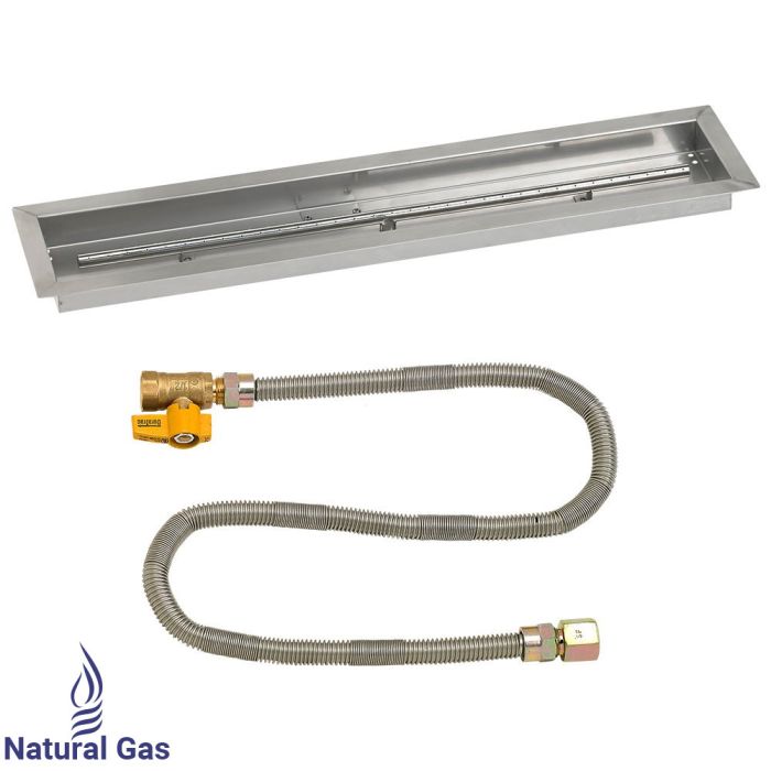 Load image into Gallery viewer, 36&quot;x 6&quot; Linear Drop-In Pan with Match Light Kit - Natural Gas
