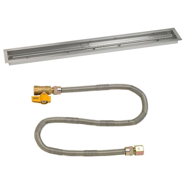 Load image into Gallery viewer, 60&quot;x 6&quot; Linear Drop-In Pan with Match Light Kit - Natural Gas
