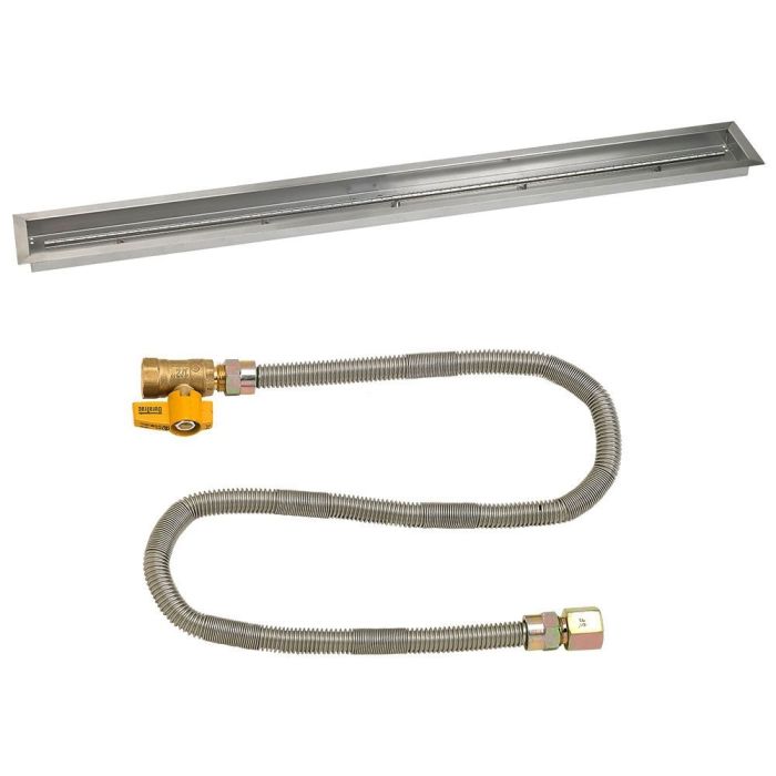 Load image into Gallery viewer, 72&quot;x 6&quot; Linear Drop-In Pan with Match Light Kit - Natural Gas
