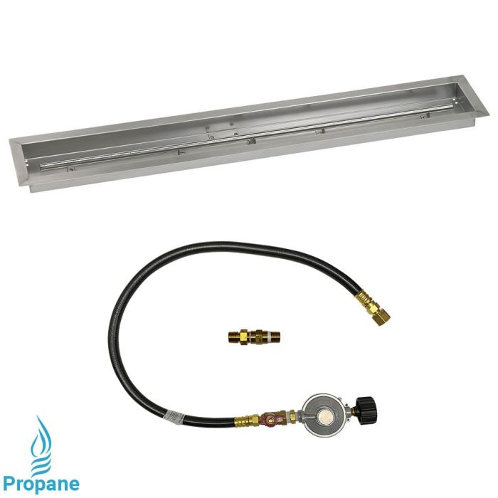 Load image into Gallery viewer, 48&quot;x 6&quot; Linear Drop-In Pan with Match Light Kit - Propane
