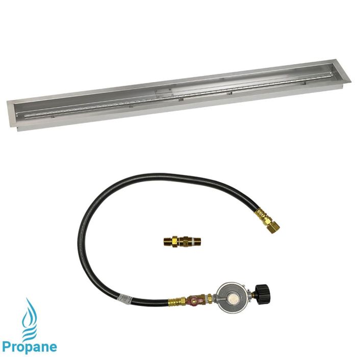 Load image into Gallery viewer, 60&quot;x 6&quot; Linear Drop-In Pan with Match Light Kit - Propane
