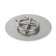 Load image into Gallery viewer, 12" Round Stainless Steel Flat Pan With 6" Fire Ring
