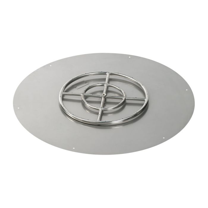 Load image into Gallery viewer, 30&quot; Round Flat Pan with Spark Ignition Kit (18&quot; Ring) - Natural Gas
