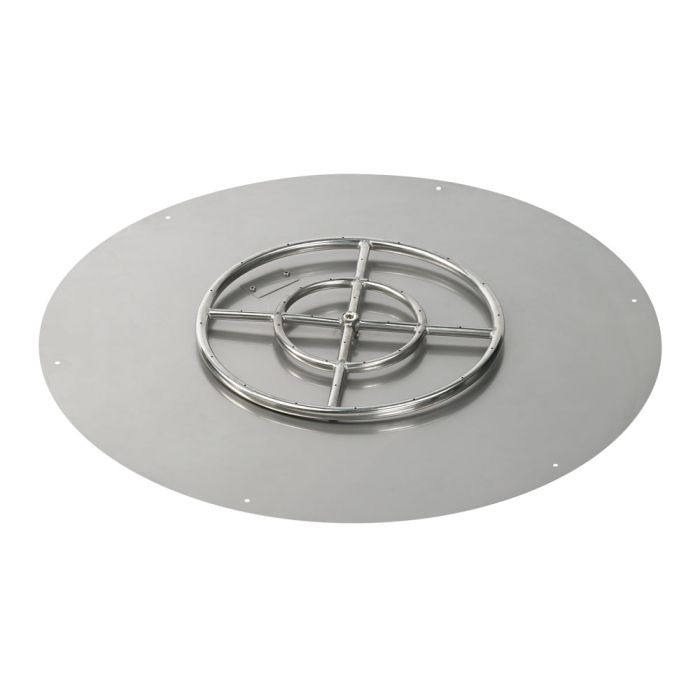 Load image into Gallery viewer, 36&quot; Round Flat Pan with Spark Ignition Kit (18&quot; Ring) - Natural Gas
