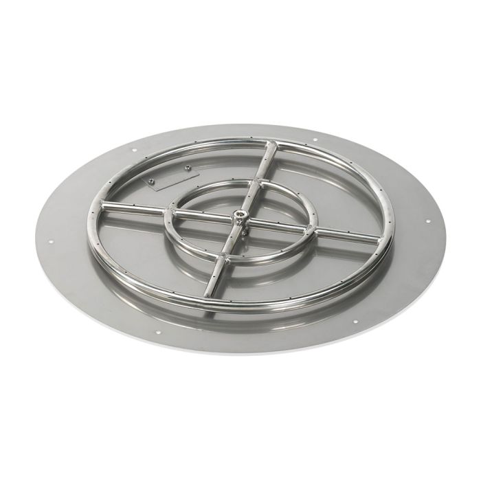 Load image into Gallery viewer, 24&quot; Round Flat Pan with Match Light Kit (18&quot; Ring) - Natural Gas
