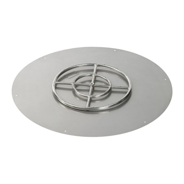 Load image into Gallery viewer, 30&quot; Round Flat Pan with Match Light Kit (18&quot; Ring) - Natural Gas
