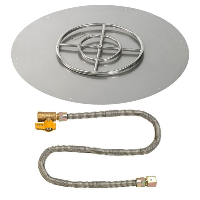 Load image into Gallery viewer, 36&quot; Round Flat Pan with Match Light Kit (18&quot; Ring) - Natural Gas
