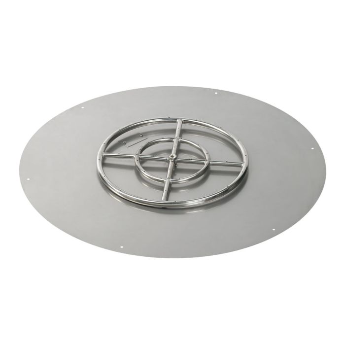 Load image into Gallery viewer, 36&quot; Round Flat Pan with Match Light Kit (18&quot; Ring) - Propane
