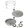 Load image into Gallery viewer, 19" Round Drop-In Pan with Spark Ignition Kit (12" Fire Pit Ring) - Natural Gas Bundle

