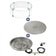 Load image into Gallery viewer, 25" Round Drop-In Pan with Spark Ignition Kit (18" Fire Pit Ring) - Natural Gas Bundle
