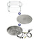 Load image into Gallery viewer, 25" Round Drop-In Pan with Spark Ignition Kit (18" Fire Pit Ring) - Propane Bundle
