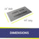 Load image into Gallery viewer, 48" x 24" Rectangular Stainless Steel Flat Pan
