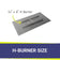 Load image into Gallery viewer, 48" x 24" Rectangular Stainless Steel Flat Pan
