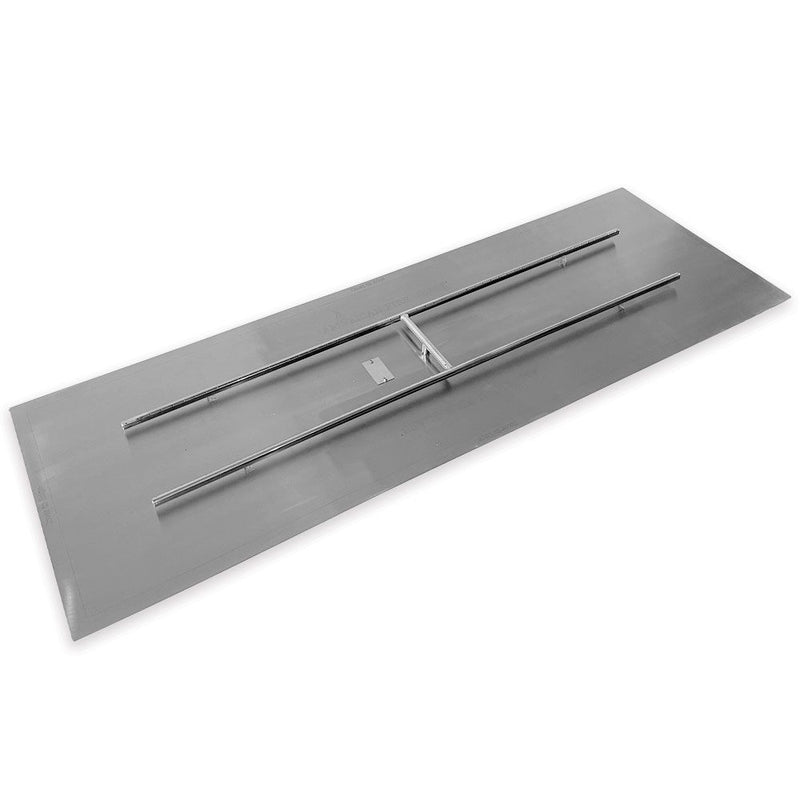 Load image into Gallery viewer, 72&quot; x 24&quot; Rectangular Stainless Steel Flat Pan
