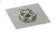 Load image into Gallery viewer, 12" Square Stainless Steel Flat Pan (1/2" Nipple)
