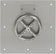 Load image into Gallery viewer, 12" Square Stainless Steel Flat Pan (1/2" Nipple)
