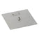 Load image into Gallery viewer, 12" Square Stainless Steel Flat Pan (1/2" Nipple)
