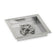 Load image into Gallery viewer, 12" Stainless Steel Square Drop In Pan With 6" Fire Ring
