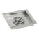Load image into Gallery viewer, 12" Square Drop-In Pan with Spark Ignition Kit (6" Fire Pit Ring) - Natural Gas Bundle
