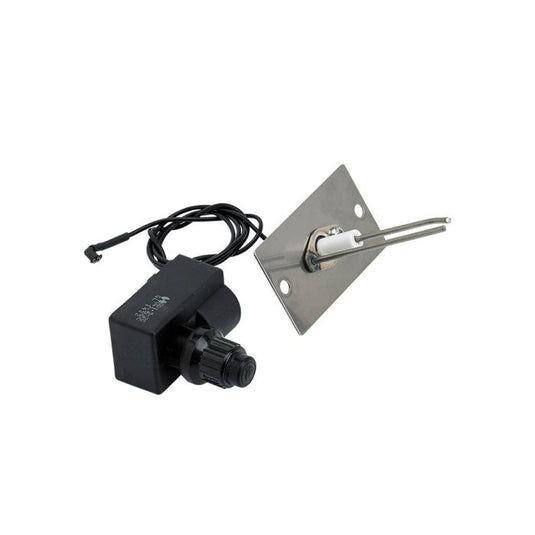 30" Square Drop-In Pan with Spark Ignition Kit (24" Fire Pit Ring) - Natural Gas Bundle