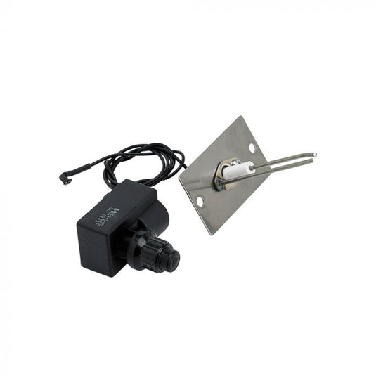 36" Square Drop-In Pan with Spark Ignition Kit (24" Fire Pit Ring) - Natural Gas Bundle