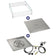 Load image into Gallery viewer, 30" Square Drop-In Pan with Spark Ignition Kit (18" Fire Pit Ring) - Propane Bundle

