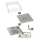 Load image into Gallery viewer, 18" Square Stainless Steel Drop-In Pan with S.I.T. System (12 Ring) - Natural Gas Bundle
