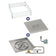 Load image into Gallery viewer, 24" Square Stainless Steel Drop-In Pan with S.I.T. System (18 Ring) - Natural Gas Bundle
