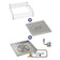 Load image into Gallery viewer, 30" Square Stainless Steel Drop-In Pan with S.I.T. System (18 Ring) - Natural Gas Bundle
