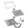 Load image into Gallery viewer, 24" Square Stainless Steel Drop-In Pan with S.I.T. System (18 Ring) - Whole House Propane Bundle
