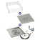 Load image into Gallery viewer, 30" Square Stainless Steel Drop-In Pan with S.I.T. System (18 Ring) - Whole House Propane Bundle
