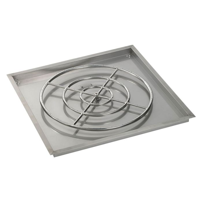 Load image into Gallery viewer, 36&quot; Square Drop-In Pan with High-Capacity S.I.T. System (30 Ring) - Natural Gas Bundle
