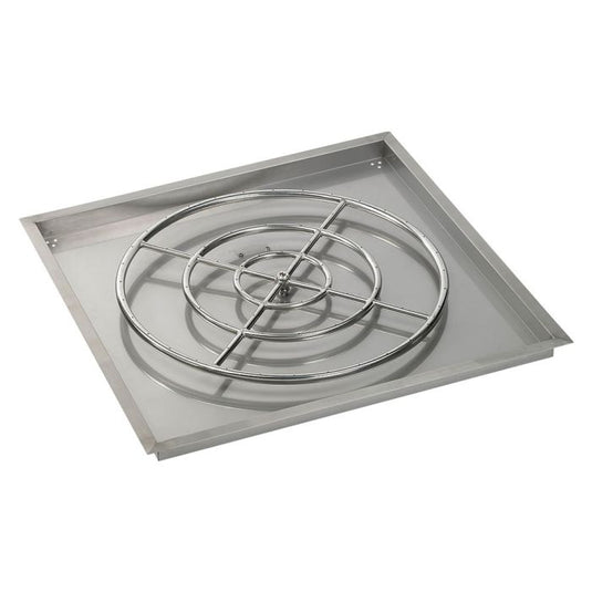 36" Square Drop-In Pan with High-Capacity S.I.T. System (30 Ring) - Natural Gas Bundle