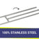 Load image into Gallery viewer, 36" x 6" Stainless Steel H-Style Burner - Natural Gas
