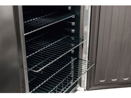 Summerset 22-inch outdoor rated compact fridge RFR-22S stainless steel built-in refrigerator for outdoor kitchen
