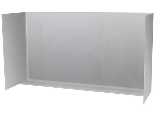 Summerset 48-Inch Stainless Steel Wind Guard for 36 to 44-Inch Gas Grills