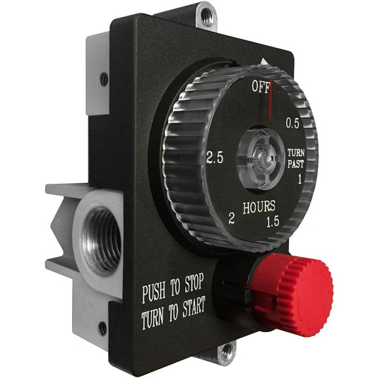 Summerset Automatic 1 Hour Timer Gas Safety Shut-Off Valve with Emergency Stop for NG and LP Grills