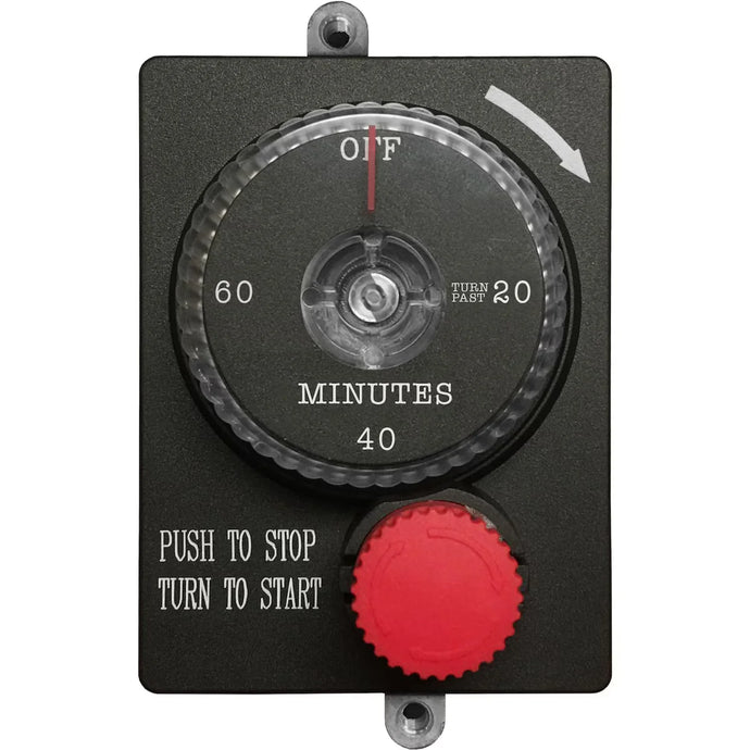 Summerset Automatic 1 Hour Timer Gas Safety Shut-Off Valve with Emergency Stop for NG and LP Grills