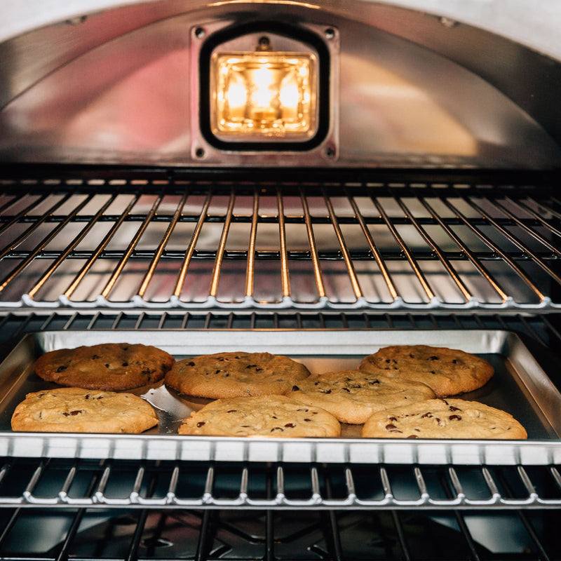 Load image into Gallery viewer, Summerset Outdoor Oven with stainless steel construction, three cooking racks, and halogen interior light
