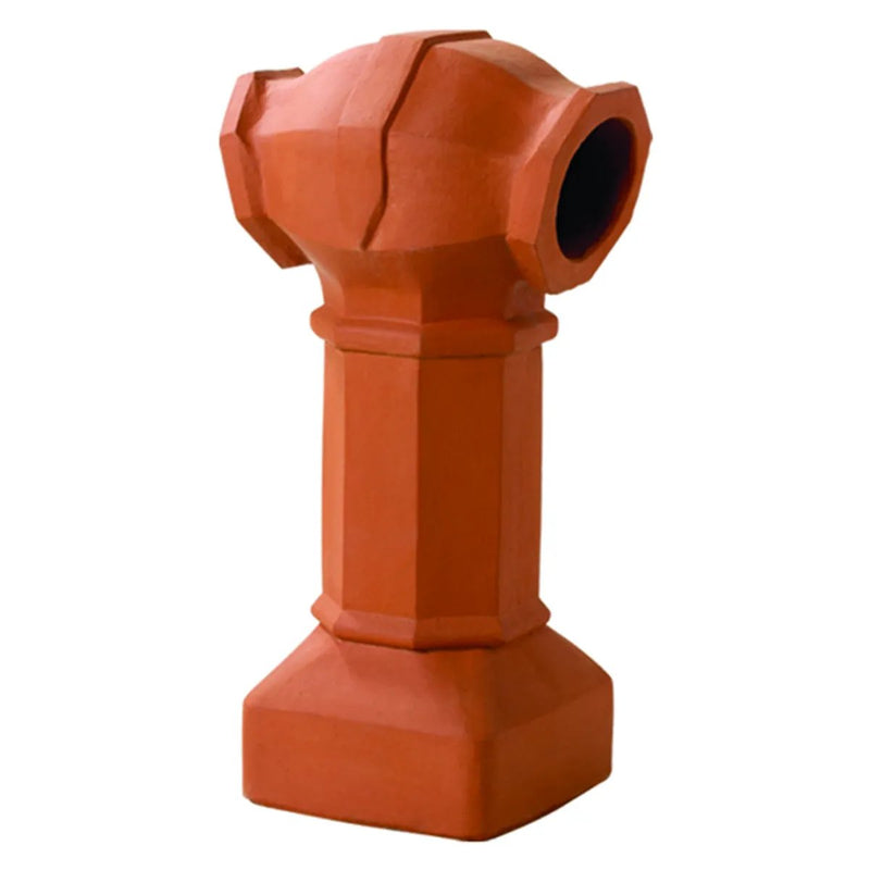 Load image into Gallery viewer, Superior Belmont clay chimney pot with a classic traditional decorative design for masonry chimneys
