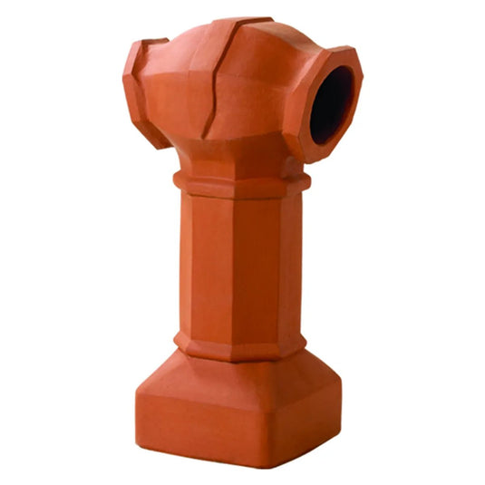 Superior Belmont clay chimney pot with a classic traditional decorative design for masonry chimneys
