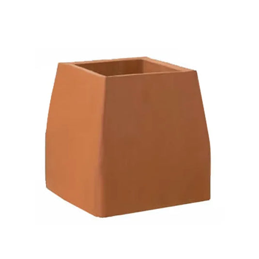 Superior Classic clay chimney pot with a timeless traditional decorative design for masonry chimneys