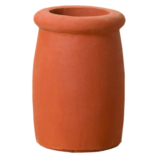 Superior Colonial clay chimney pot with a classic colonial-style decorative design for masonry chimneys