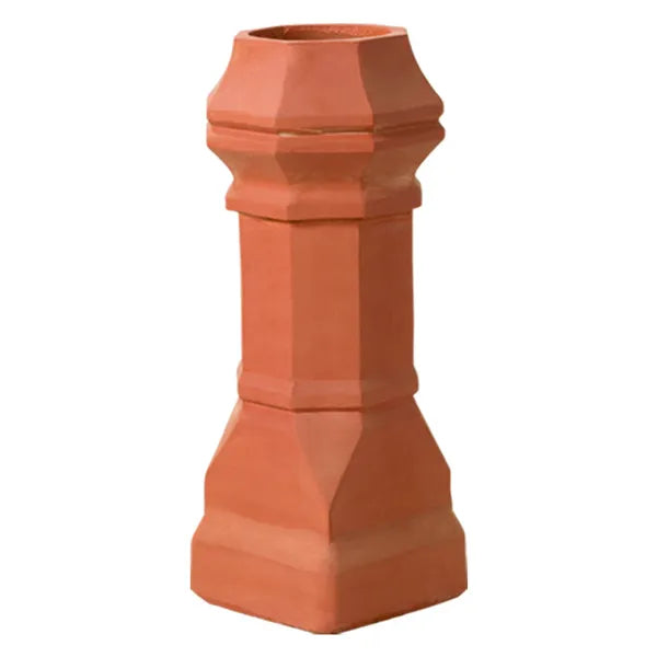 Load image into Gallery viewer, Superior Edwardian clay chimney pot for traditional and decorative chimney applications
