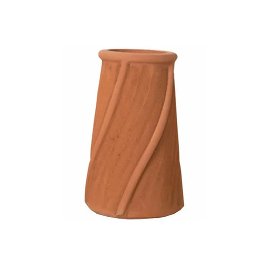 Superior Hampshire clay chimney pot with a traditional decorative design for masonry chimneys