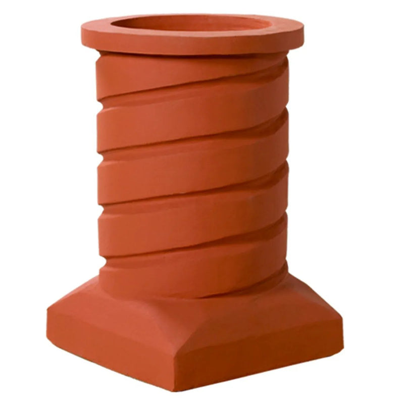 Load image into Gallery viewer, Superior Hanover clay chimney pot with a traditional decorative design for masonry chimneys
