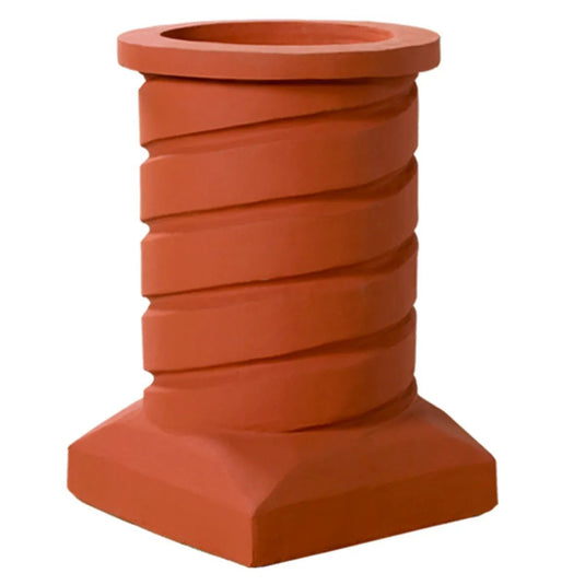 Superior Hanover clay chimney pot with a traditional decorative design for masonry chimneys