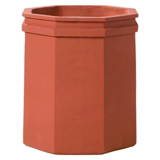 Superior Nottingham clay chimney pot with a classic traditional decorative design for masonry chimneys
