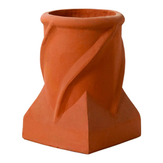 Superior Savoy clay chimney pot with a classic traditional decorative design for masonry chimneys