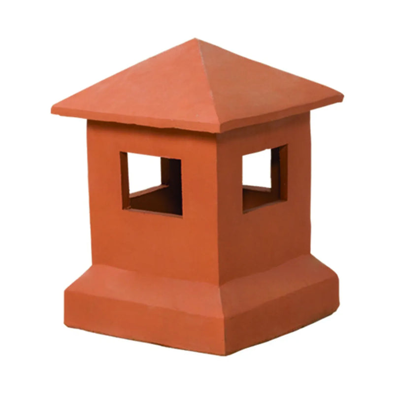 Load image into Gallery viewer, Superior Sentry clay chimney pot with a classic traditional decorative design for masonry chimneys
